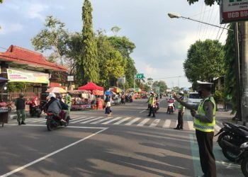 Patroli Ngabuburit, Sat Lantas Pastikan Tidak Ada Kemacetan