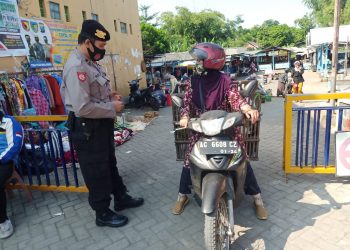 Lakukan Operasi Antisipasi Warga Mudik, Polsek Semen Lakukan Penyekatan