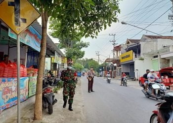 Polsek Mojoroto Terus  Imbau Warga Tak Lakukan Mudik Lebaran