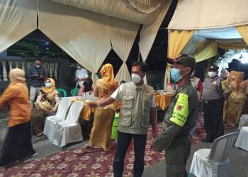 Satgas Covid Bubarkan Kegiatan Hajatan Warga Tak Berijin