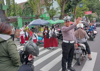 Operasi keselamatan, Polisi Kota Kediri Ajak Tertib Berlalu Lintas Sejak Dini