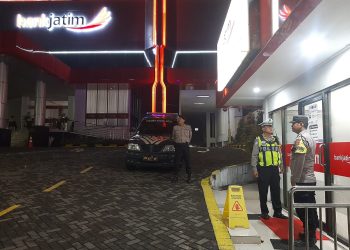 Polsek Kediri Kota Patroli Sahiur Jaga Kamtibmas Tetap Kondusif