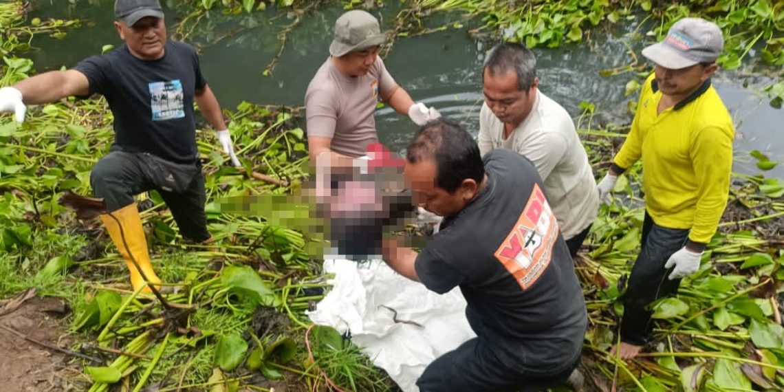 Pencarian Tiga Hari, Polisi Berhasil Temukan Bocah Lima Tahun Meninggal di Kolam Enceng Gondok Desa Maesan Mojo Kediri