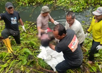Pencarian Tiga Hari, Polisi Berhasil Temukan Bocah Lima Tahun Meninggal di Kolam Enceng Gondok Desa Maesan Mojo Kediri