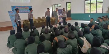 Satlantas Gelar Police Goes To School di SMA 5 Taruna Brawijaya